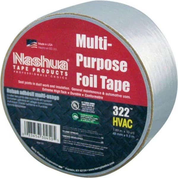 2 in. x 50 yd. Aluminum Foil Tape, 322-2