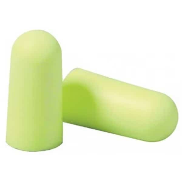 Ear 247-312-1251 Soft Large Neon Uncorded in Polybag - Yellow
