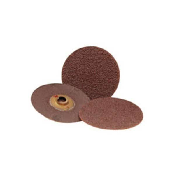 Abrasive  3 in. Roloc Coated Quick Change Disc White Button