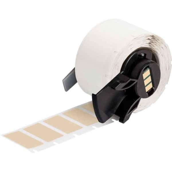0.5 x 1 in. Amber Polyimide High Temperature Labels
