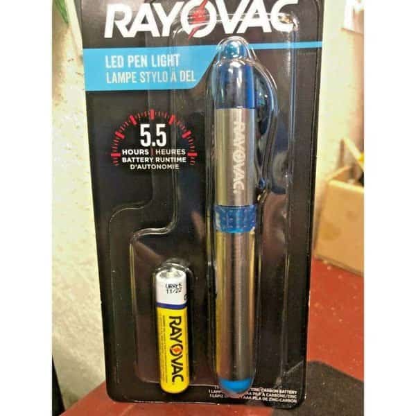 AAA Brite Essential Pen Light with Battery Tray
