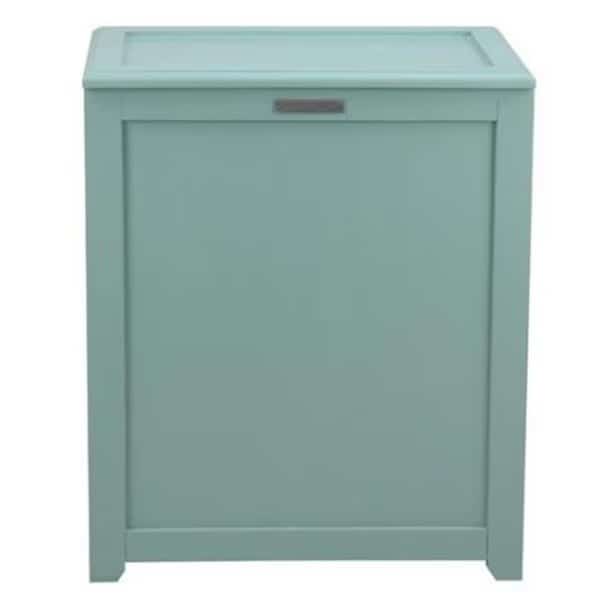 Oceanstar RH5513C Storage Laundry Hamper; Turquoise