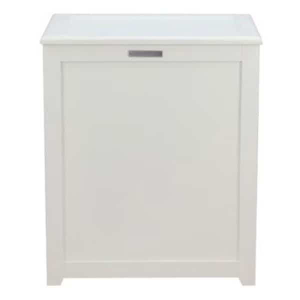 Oceanstar RH5513WHITE Storage Laundry Hamper; White
