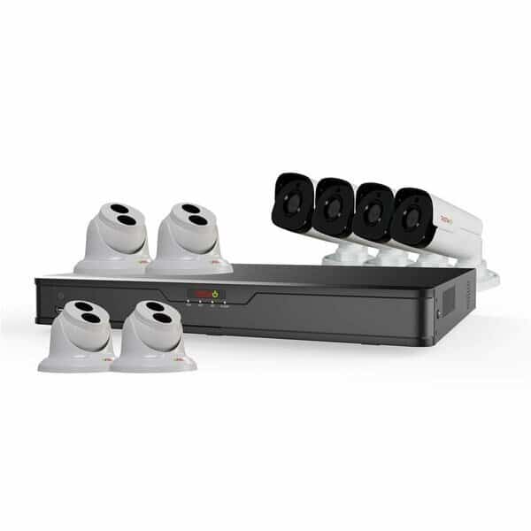 Ultra HD 16 Channel 3TB NVR Surveillance System with 8 x 4 Megapixel Cameras