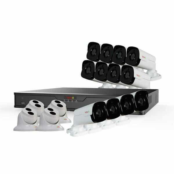Ultra HD 16 Channel 8TB NVR Surveillance System with 16 x 4 Megapixel Cameras