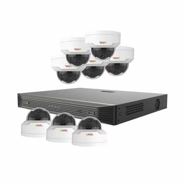 Ultra HD 16 Channel 3TB NVR Surveillance System with 8 x 4 Megapixel Cameras
