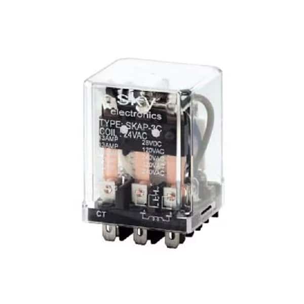 20V AC Coil 11 Pin Square Base Plug-in Relays
