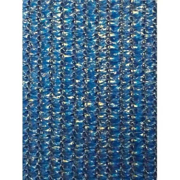 Riverstone Industries PF-610-Blue 5.8 x 10 ft. Knitted Privacy Cloth - Blue