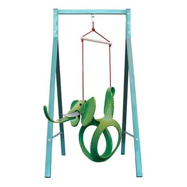 Sparkling Line SL001603 Elephant Tire Swing - Green