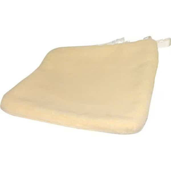 Skil-Care 781037 18 in. Universal Sheepskin Cushion Cover 3-4 in. with Straps