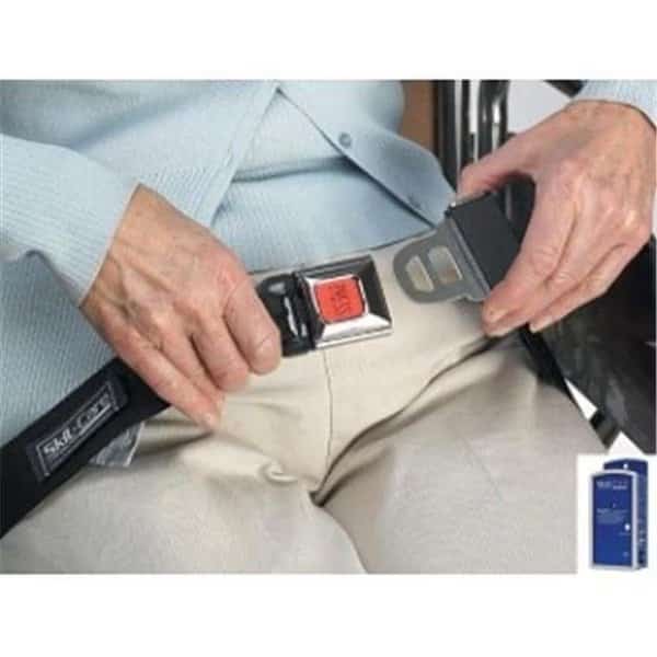 Skil-Care 914118 65 in. MultiPro Seat Belt with Buckle Sensor with adjustable Loop Attachment