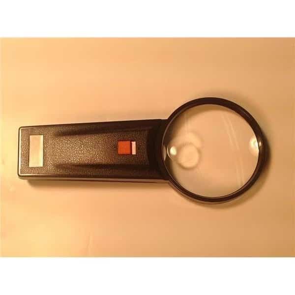 Sonnet Industries 2008-7547 Illuminated Magnifier with Acrylic Bifocal Lens; Black