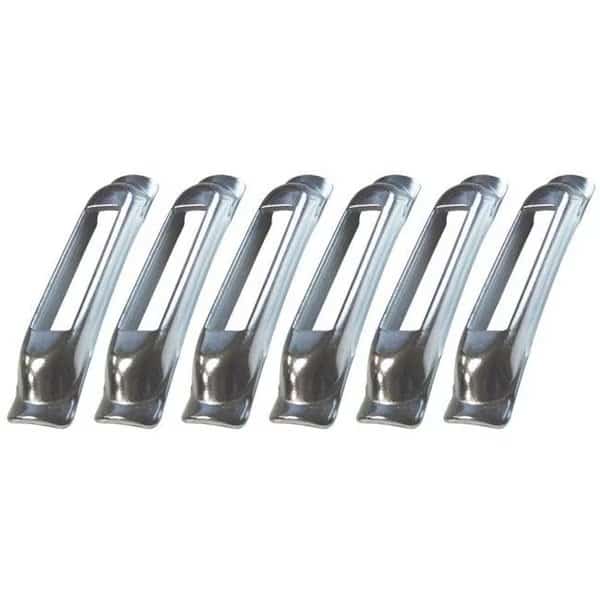 Snap-Loc SLSWCZ6 3000 lbs Weld-On Contoured E-Track Single Strap Anchors - Pack of 6