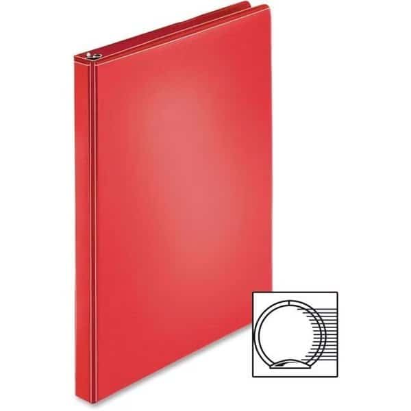 0.5 in. Ring Binder - Red