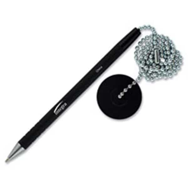 Integra Antimicrobial Rubber Barrel Counter Pen - Black, Integral, Mfr#: IN465430