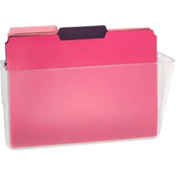 Officemate OIC21434CT Plastic Wall File; Clear