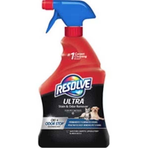 Reckitt Benckiser RAC99305 Resolve Ultra Stain & Odor Remover; Light Yellow