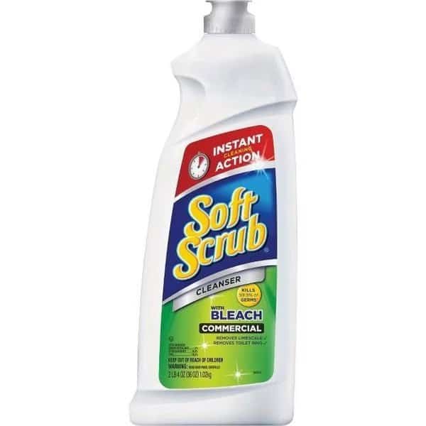 Dial DIA15519 36 fl oz Soft Scrub Disinfectant Cleanser Bleach - White