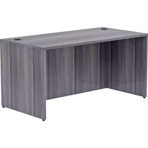 Weathered Charcoal Laminate Desking Charcol 29.5 x 66 x 30 in.