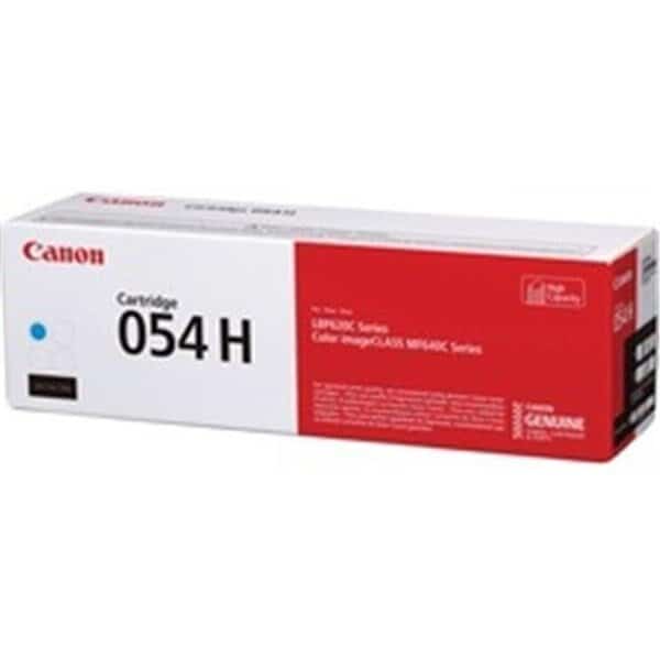 Canon CNMCRTDG054HC ImageCLASS High Yield Toner 054H Cartridge; Cyan