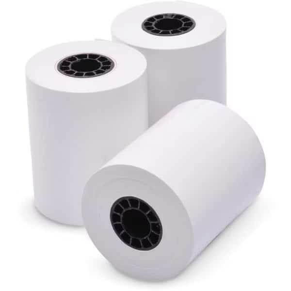 Iconex  2.25 in. x 80 ft. Medical Thermal Paper Rolls; White - Pack of 12