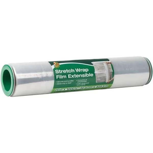 Duck Brand DUC285850 20 in. x 1000 ft. Extensible Stretch Wrap Film; Clear