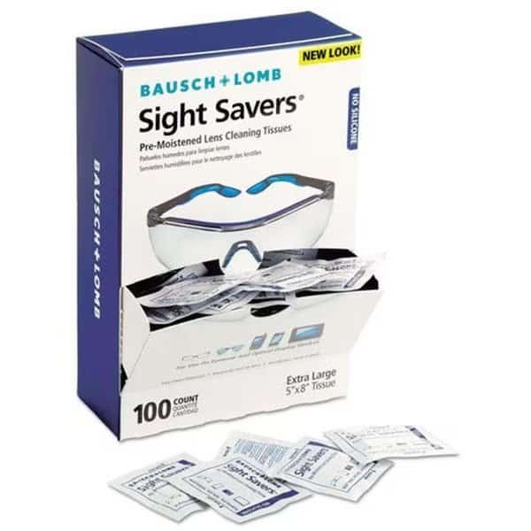 Bausch & Lomb BAL8574GMCT Sight Savers Premoistened Lens Cleaning Tissues