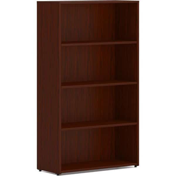 30 x 65 in. 5-Shelf Bookcase, Mahogany