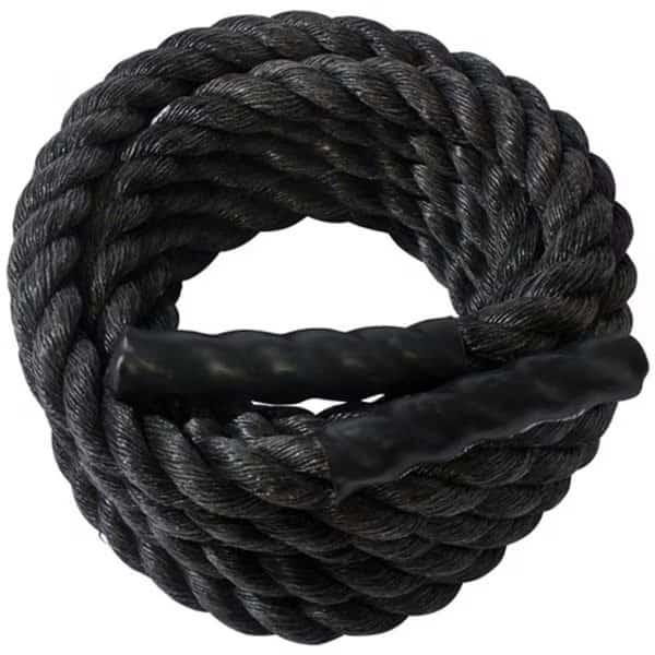 1.5 in. 40 ft. Fitness Ropes, Black