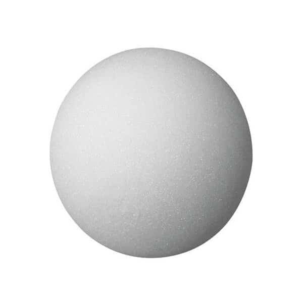 Ball Styrofoam Shape; 2 in.; White - Pack of 12