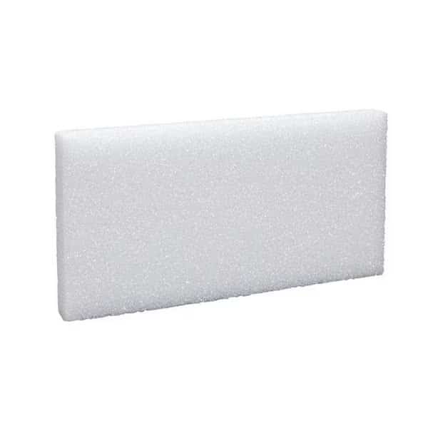 Sheet Styrofoam Shape; 1 x 12 x 36 in.; White