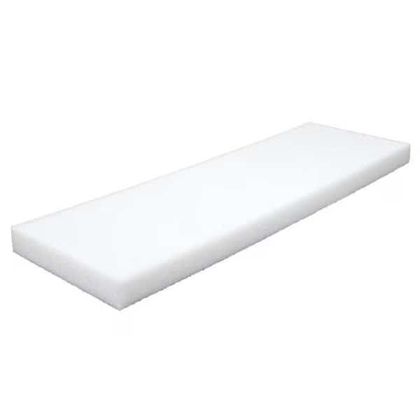 Styrofoam Sheet; 2 x 12 x 36 in.; White