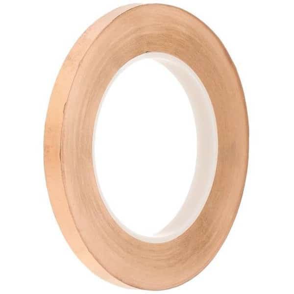 Adhesive Backed Copper Foil Tape; 0.375 x 36 Yard