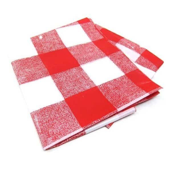 21 Century B59A2 108 x 73 in. Plastic Picnic Tablecloth - Large