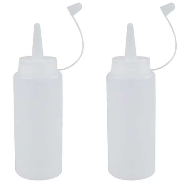 12 oz Plastic Sauce Bottles 2 Piece
