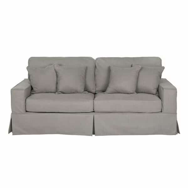 Americana Slipcovered Sofa Peyton Slate