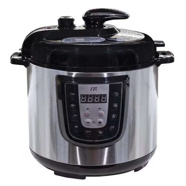 SPT EPC-14D 6 qt Electric Stainless Steel Pressure Cooker