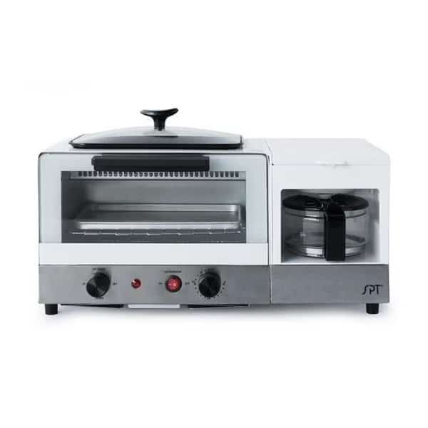 SPT BM-1120W 3-in-1 Breakfast Maker - Stainless Steel; White