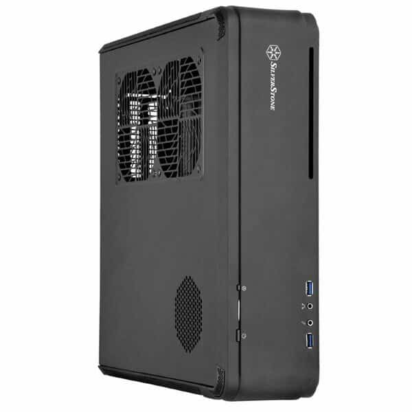 fortress Z Aluminum Unibody Mini-ITX DTX Small Form Factor SFX Computer Case - Black