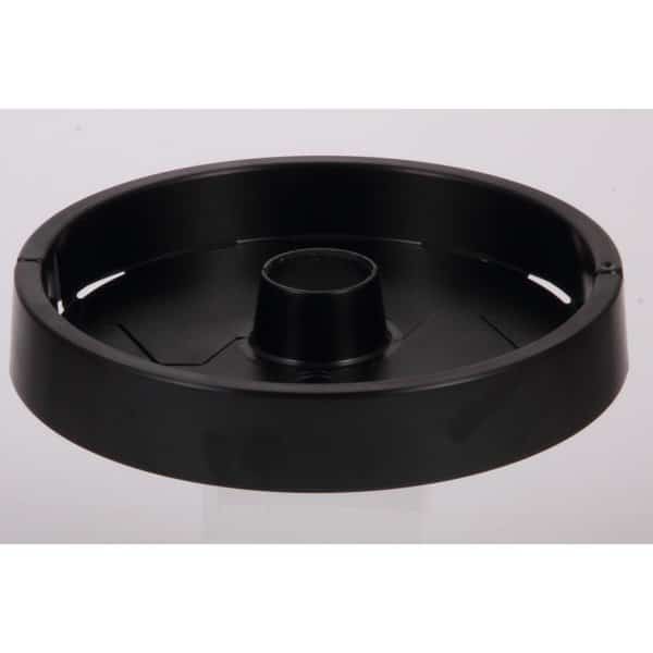 Detachable Umbrella Pole Shelf, Black