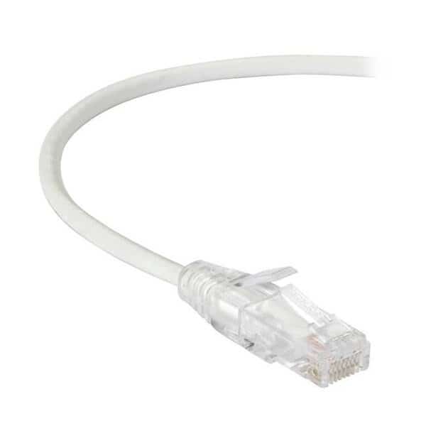 PVC Slim-Net Cat6A 28-Awg 500-Mhz Stranded Ethernet Patch Cable - Unshielded; Small