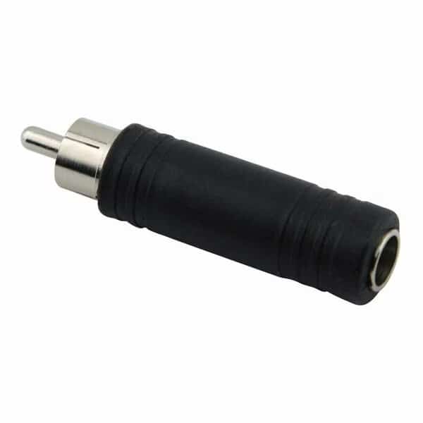0.25 in. Female - RCA Male Mono Adapter