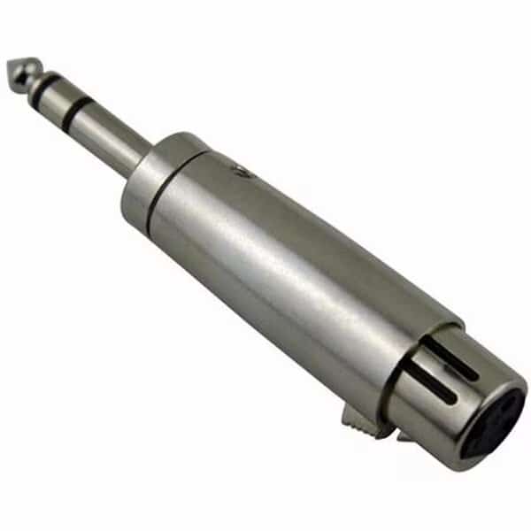 XLR Female - TRS Male Adapter