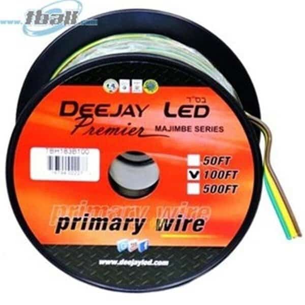 Guangzhou Begol TBH183B100 100 ft. 3-Conductor 18 Gauge Primary Stranded Cable Ideal for Accessory Hookups