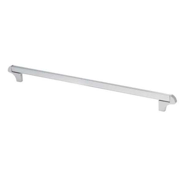 12.5 in. Square Transitional Cabinet Pull, Chrome