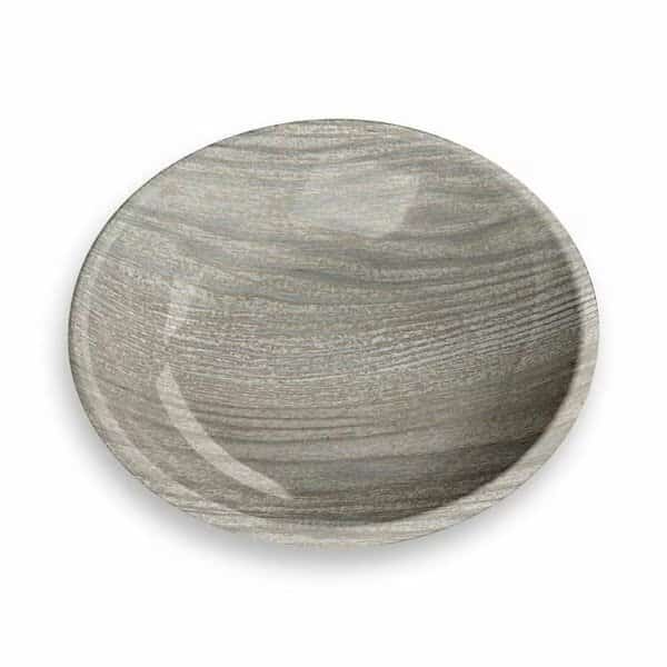 French Oak Saucer - Grey Set of 2