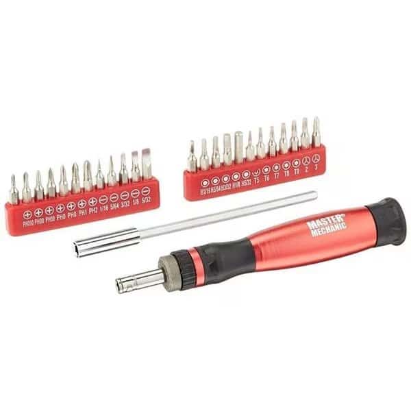 Hangzhou Great Star Industrial 167512 Master Mechanic Precision Ratcheting Screwdriver Set - 26 Per Pack