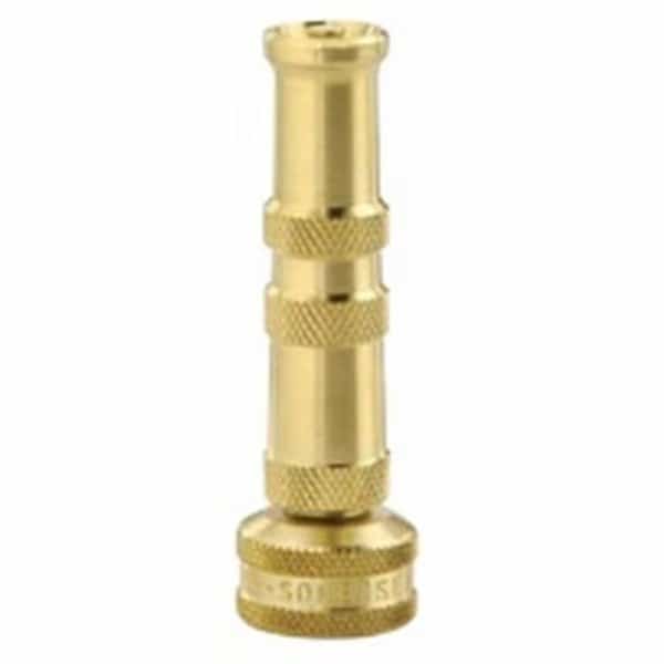 Melnor 581522 4 in. Green ThumbTwist Hose Nozzle - Brass