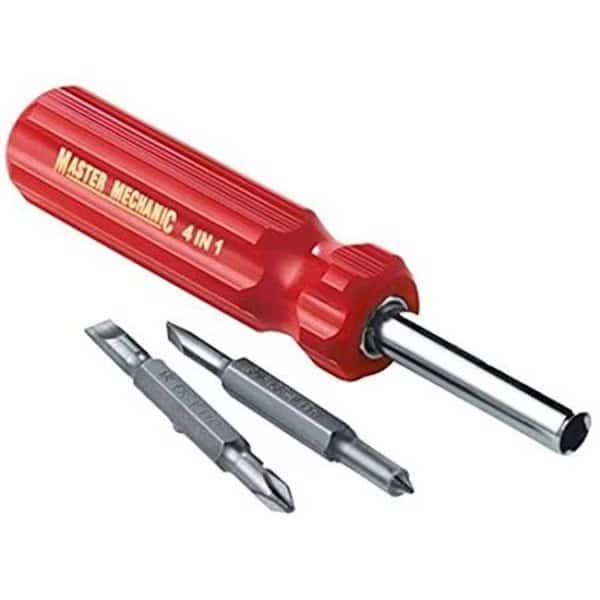 Hangzhou Great Star Industrial 578037 4 in. Master Mechanic; 4 in 1 Screwdriver
