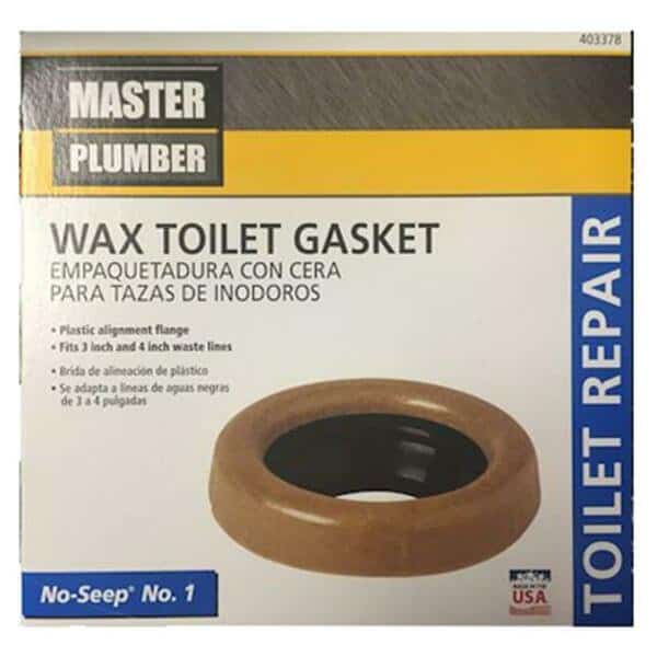 No.1 Master Plumber Wax Toilet Gasket